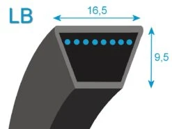 Courroie Pour Motoculteur Robin (535294)
