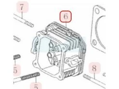 Culasse Pour Moteur Loncin (1200802790001)