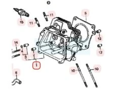 Culasse Pour Moteur Honda (12210ZH7000)
