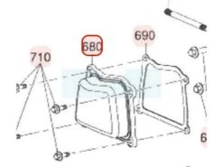 Cache Culbuteur Pour Moteur Robin / Subaru (12411Z02021000)