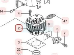 Cylindre Pour Maruyama (273153)