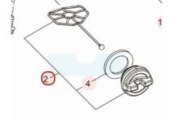 Bouchon D'huile (noir) Pour Tronçonneuse Maruyama (285501)