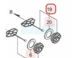 Bouchon D'essence (rouge) Pour Tronçonneuse Maruyama (286051)