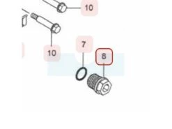 Bouchon De Vidange Pour Moteur Kawasaki (920662257)