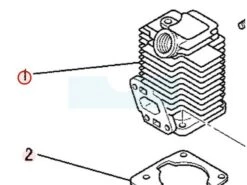 Cylindre Pour Moteur Mitsubishi (KC13019AA)