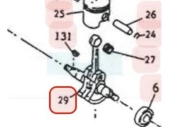 Vilebrequin Pour Moteur Mitsubishi (KD01017DA)