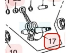 Vilebrequin Pour Moteur Zenoah (TT3090101)